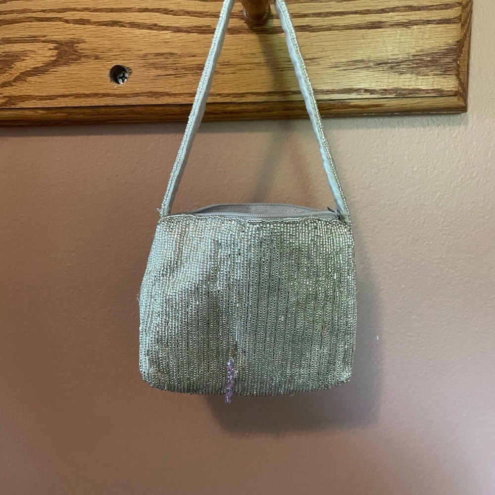 Beaded mini  bag
